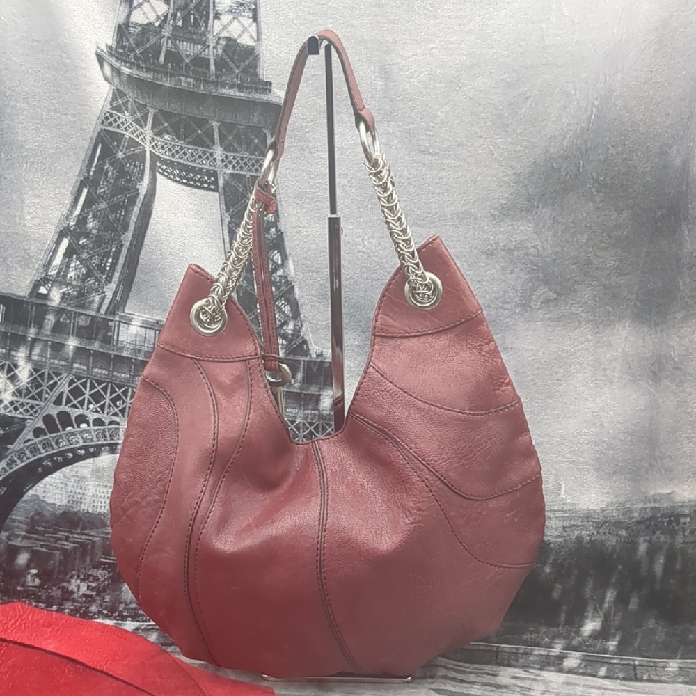 Fossil 54 Burgundy Hobo